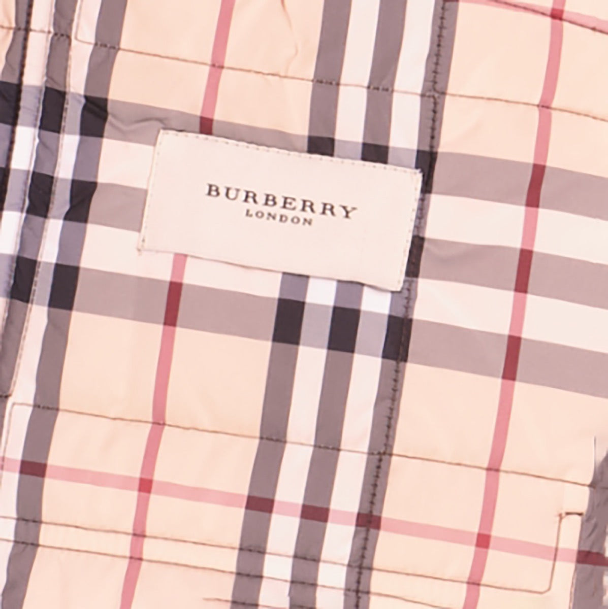 shop second hand authentic Burberry London Brown Quilted Jacket at Labellov for the best price