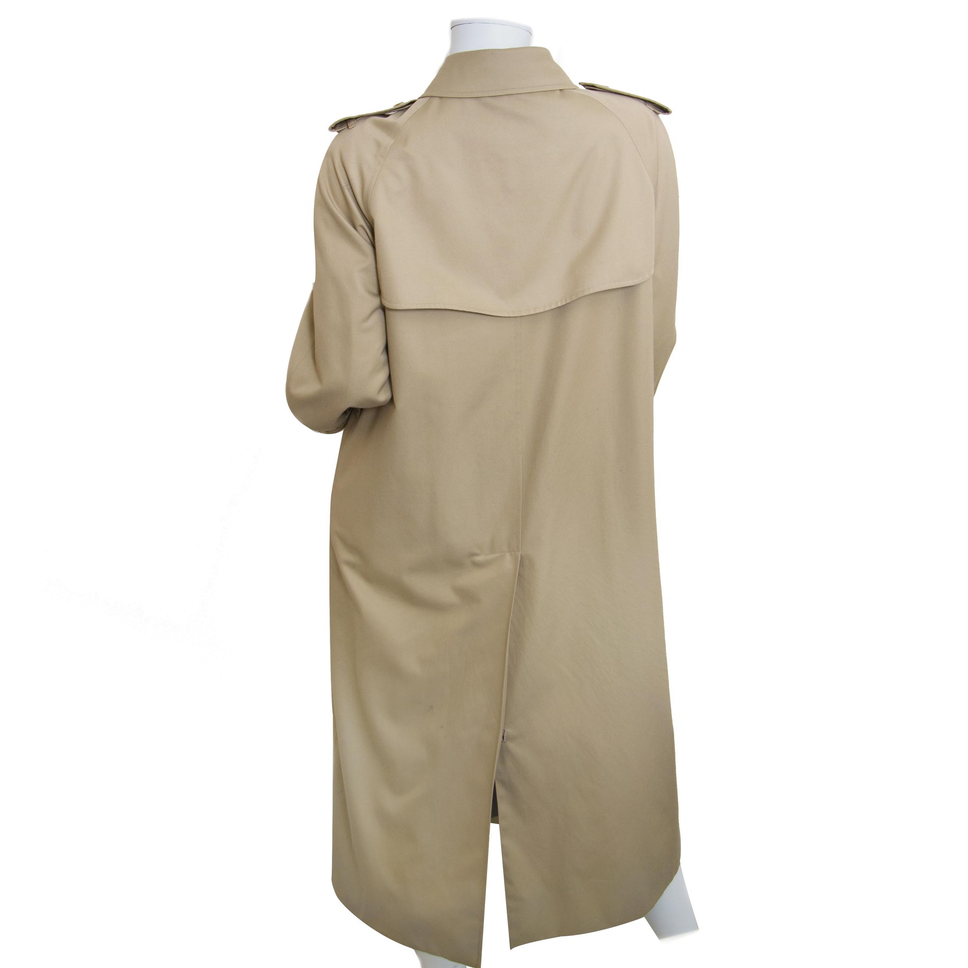 Burberry Beige Trench Coat - Size EU 42 now for sale at labellov vintage fashion webshop belgium