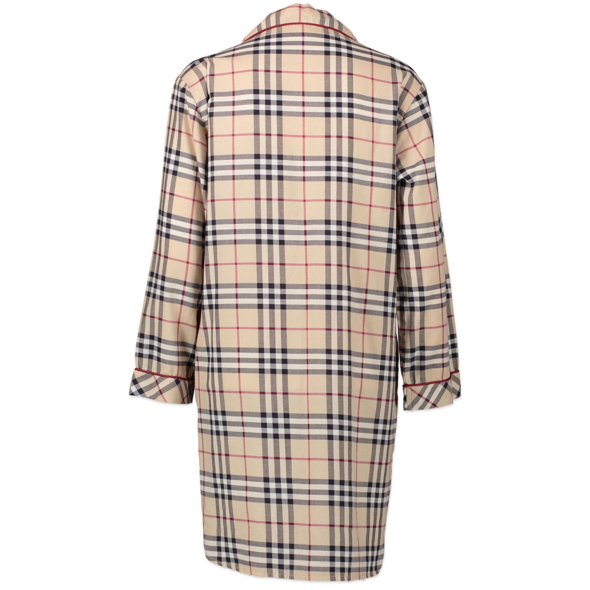 Authentic second-hand vintage Burberry Nova Check Shirt Dress - Size M buy online webshop LabelLOV