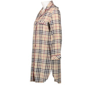 authentique seconde main vintage Burberry Nova Check Shirt Dress - Size M achète en ligne webshop LabelLOV