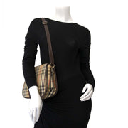Burberry Monogram Fabric Crossbody Bag
