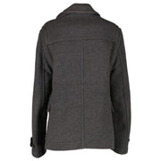 Burberry Brit Grey Wool Duffle Coat