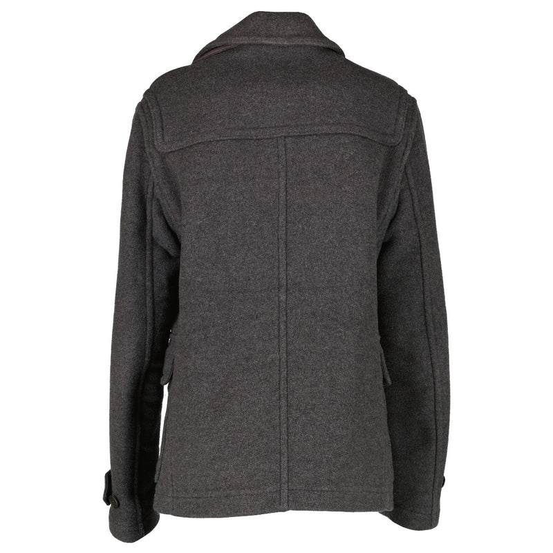 Burberry Brit Grey Wool Duffle Coat