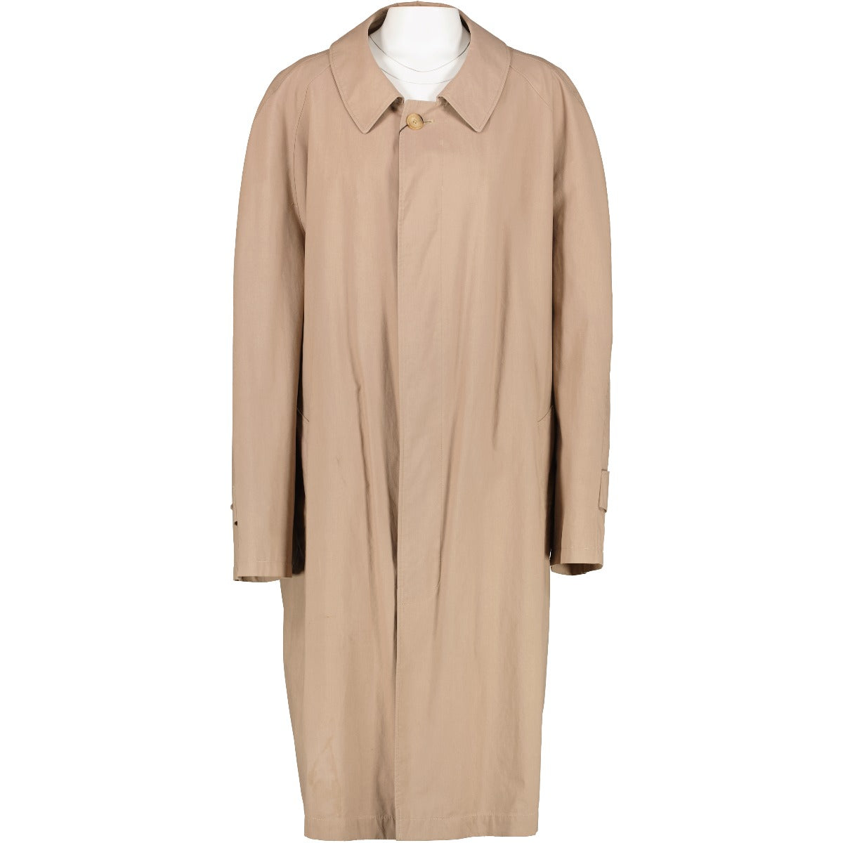 Burberry London Beige Car Coat - Size XL