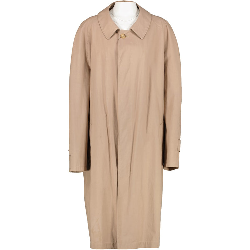 Burberry London Beige Car Coat - Size XL