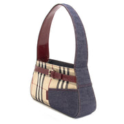 Burberry Mini Denim Round Handle Bag now for sale at labellov vintage fashion webshop belgium