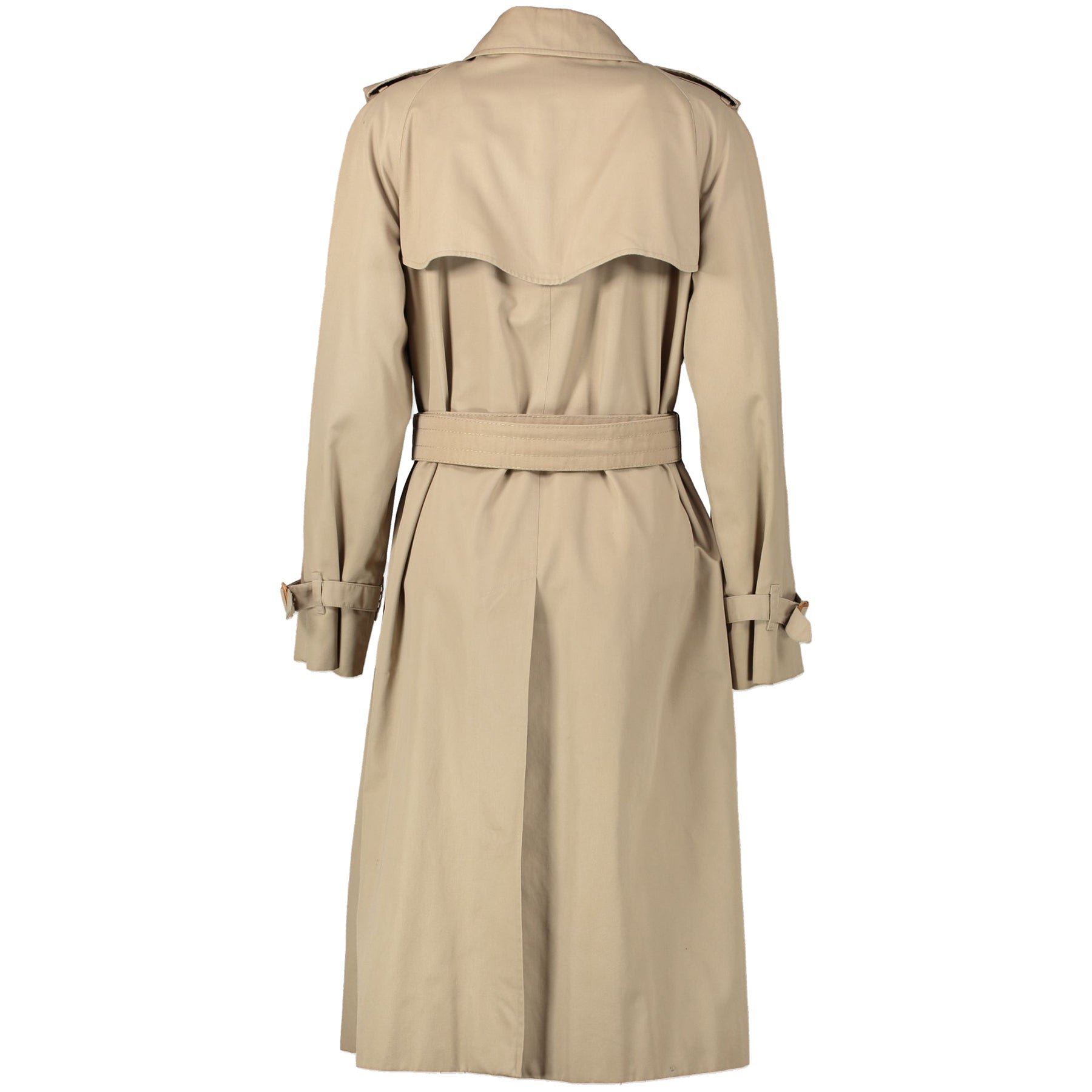 Authentieke Tweedehands Burberry Beige Trenchcoat juiste prijs veilig online shoppen luxe merken webshop winkelen Antwerpen België mode fashion