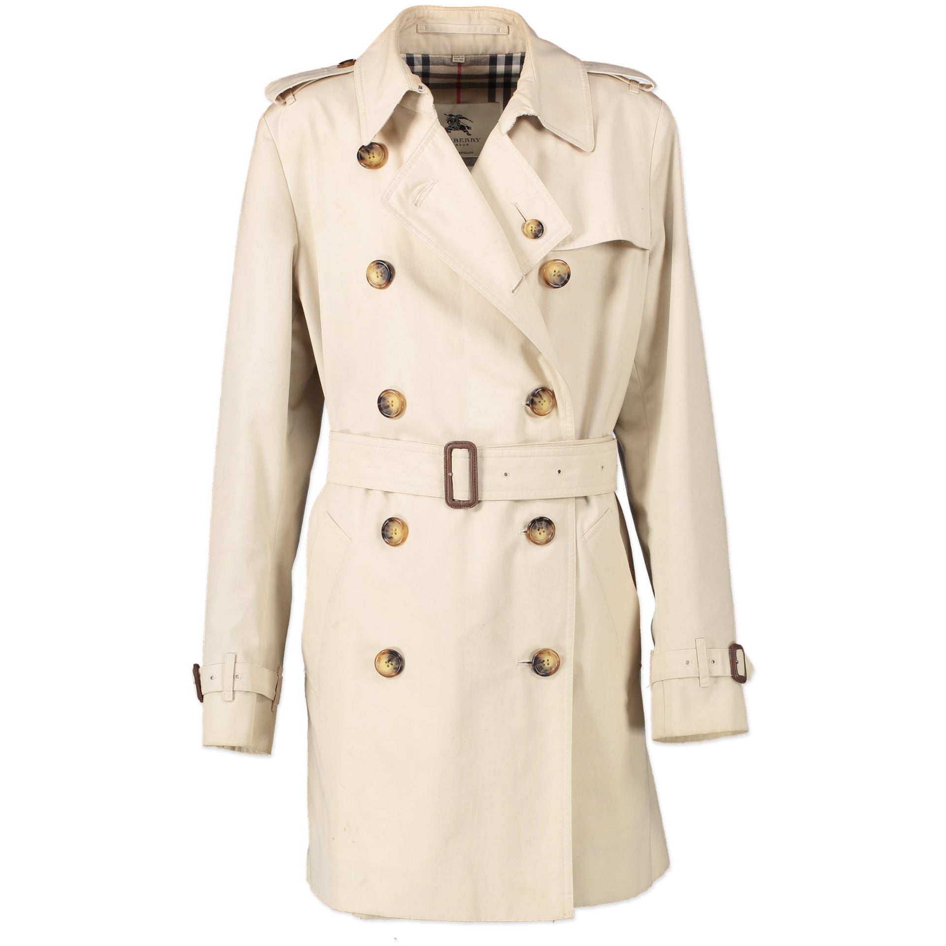 Burberry Beige Trench Coat - size 44