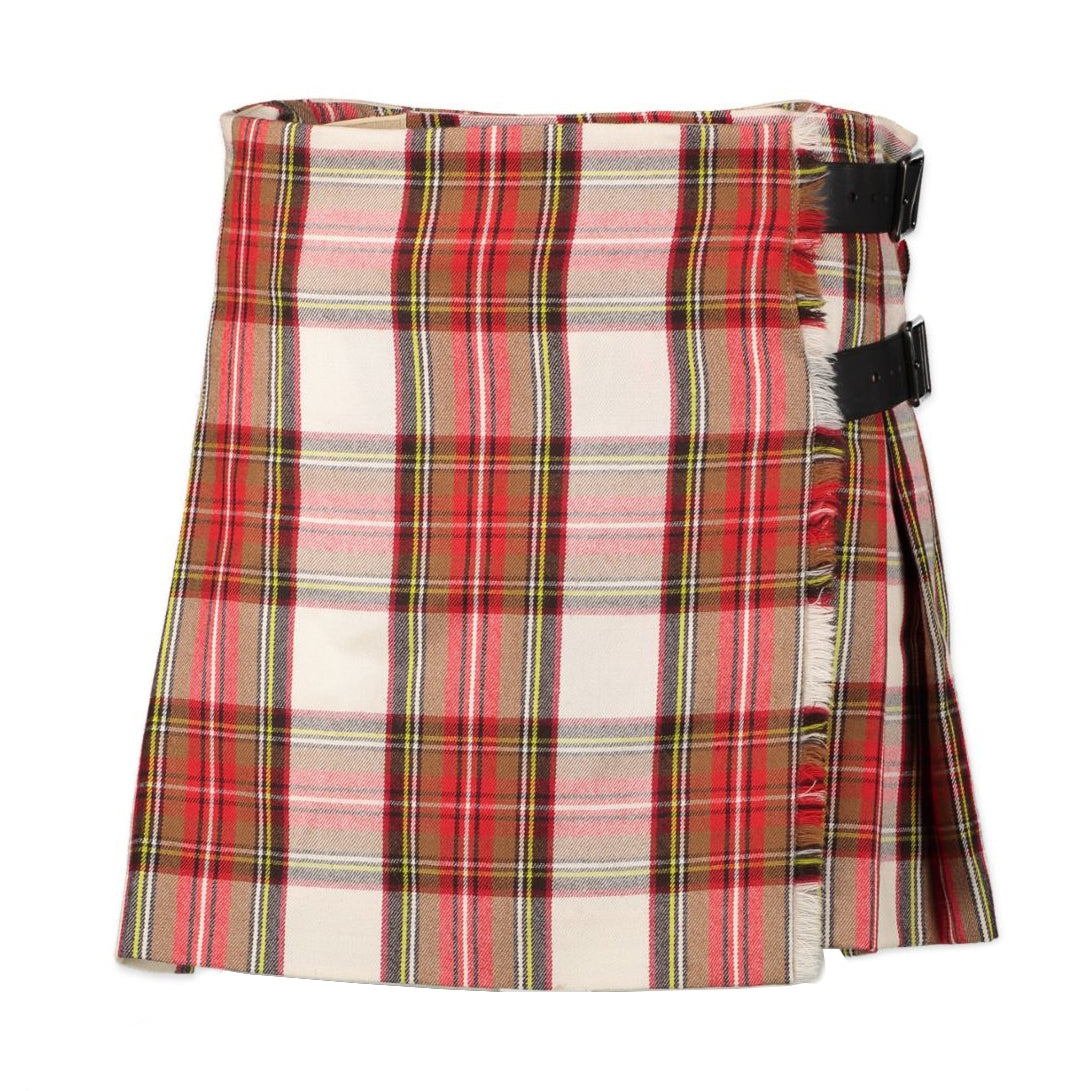 Burberry Red Nova Check Skirt - size 34