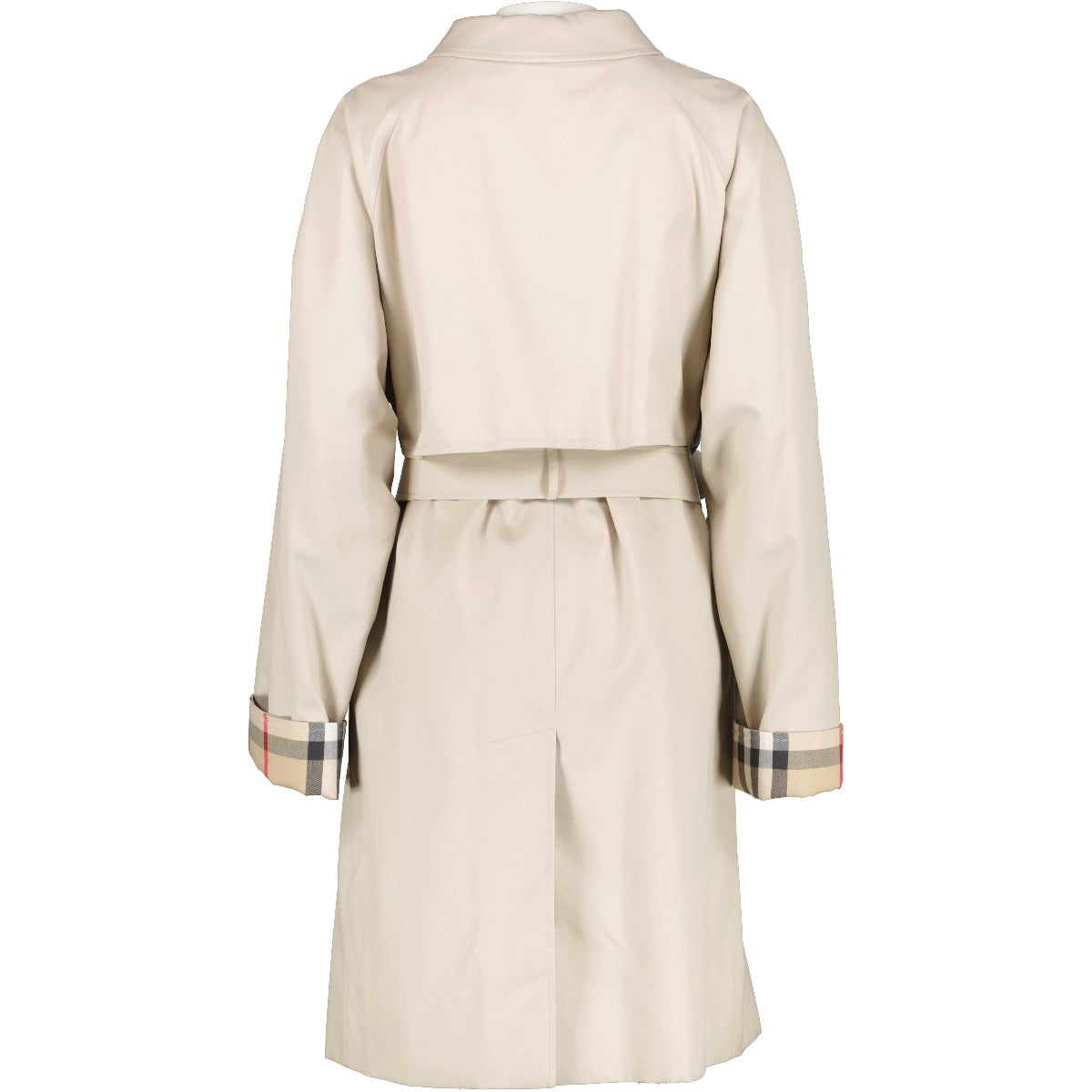 Burberry London Beige Belted Car Coat