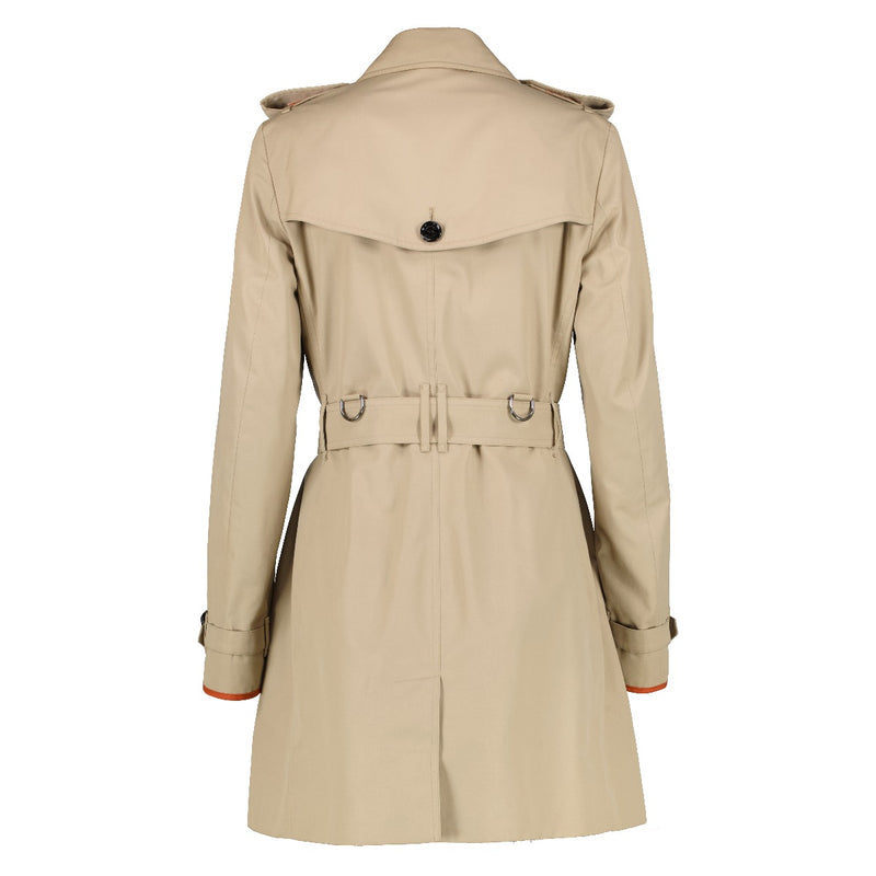 Burberry Honey Beige Short Heritage Trench Coat