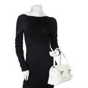 koop veilig online tegen de beste prijs Burberry White Shoulder Bag
