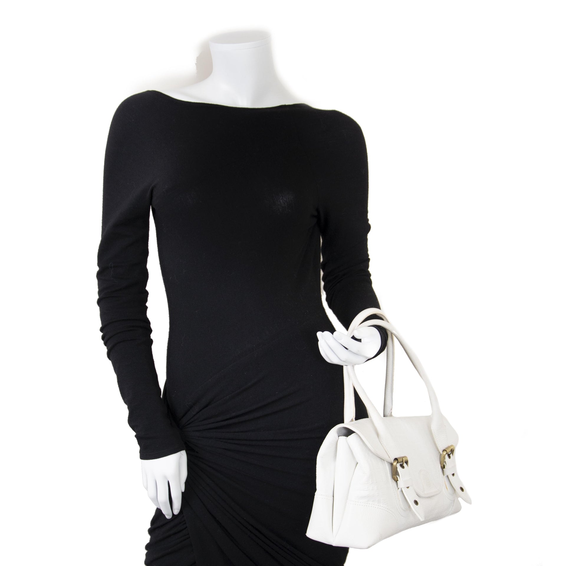 koop veilig online tegen de beste prijs Burberry White Shoulder Bag