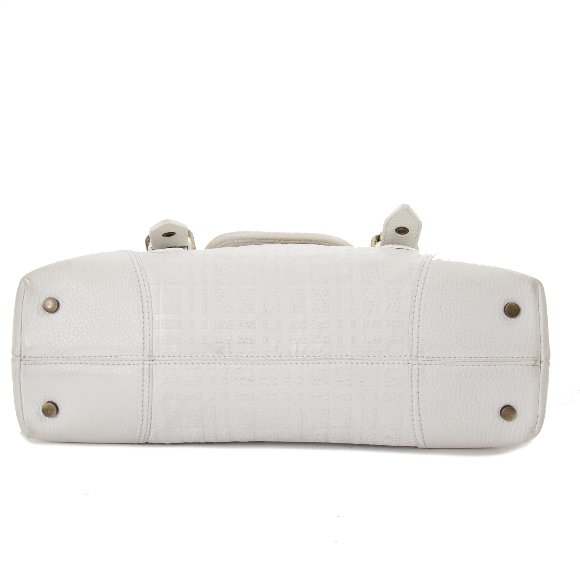 Burberry White Shoulder Bag