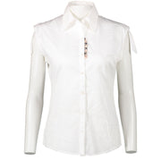 Burberry White Blouse - Size 14+