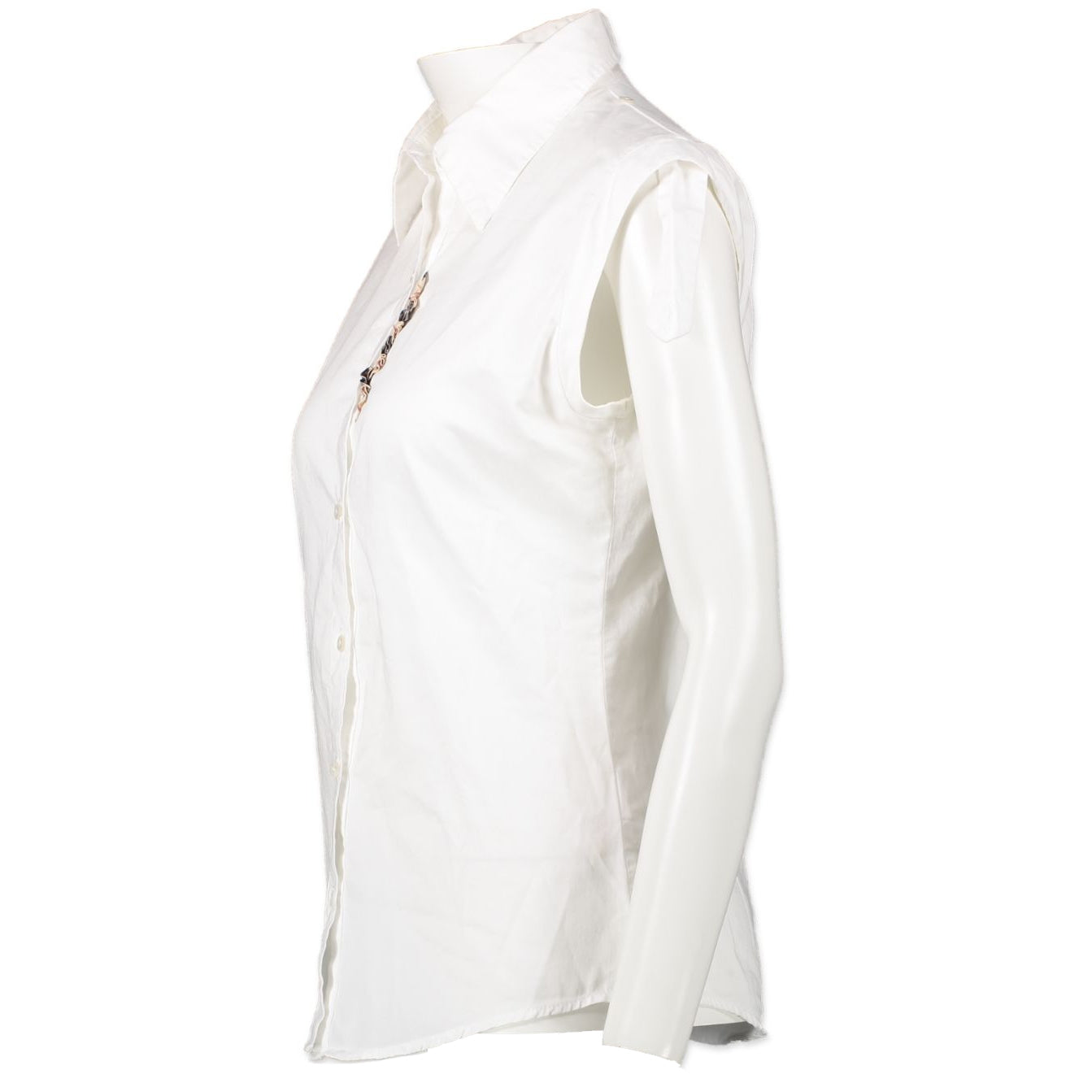 Burberry White Blouse - Size 14+
