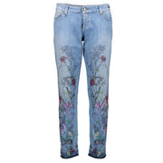 Buy this brand new Gucci floral jeans - Size IT42 at online webshop LabelLOV.