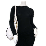 Blanc cuir sacoche de Jimmy Shoo