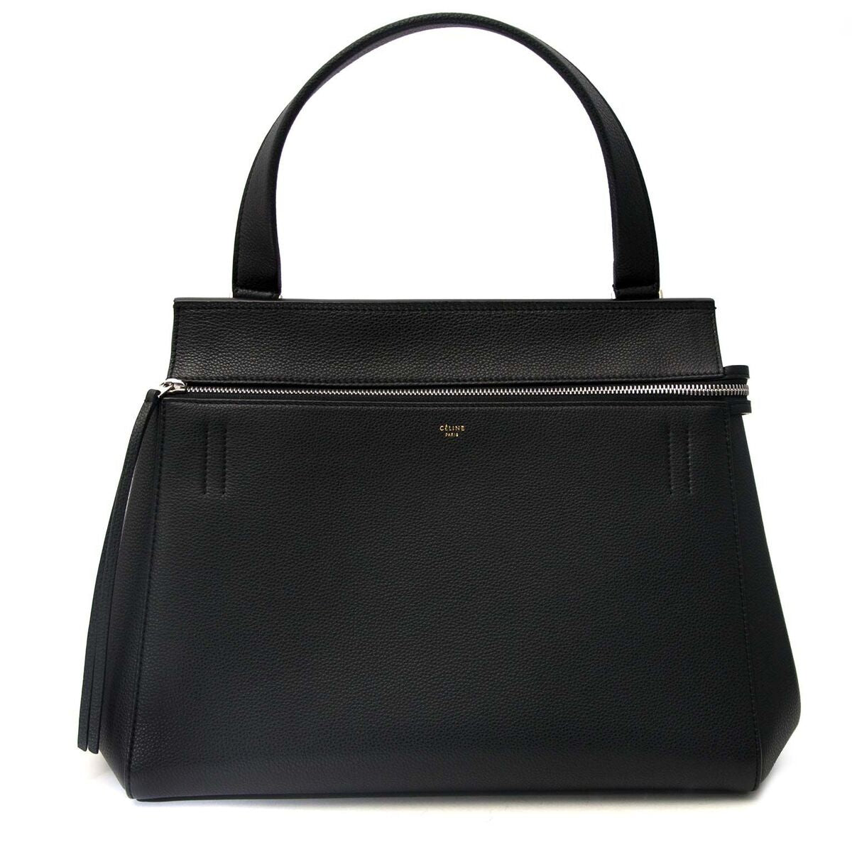 Buy an authentic Céline Boxcalf Black Edge Bag at the right price at LabelLOV vintage webshop. Safe and secure online shopping.