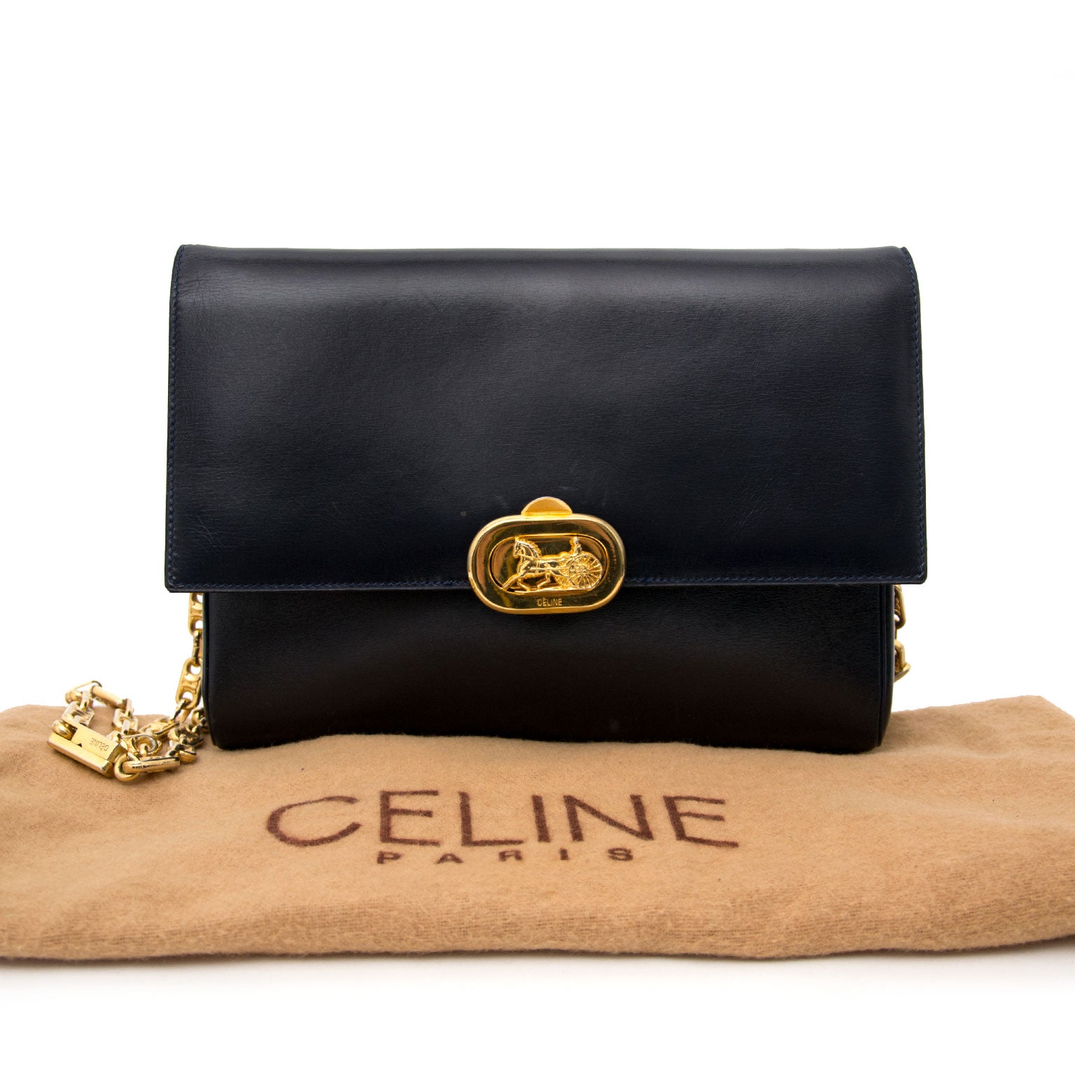 Vintage Celine Flap Bag at the right price at Labellov.com