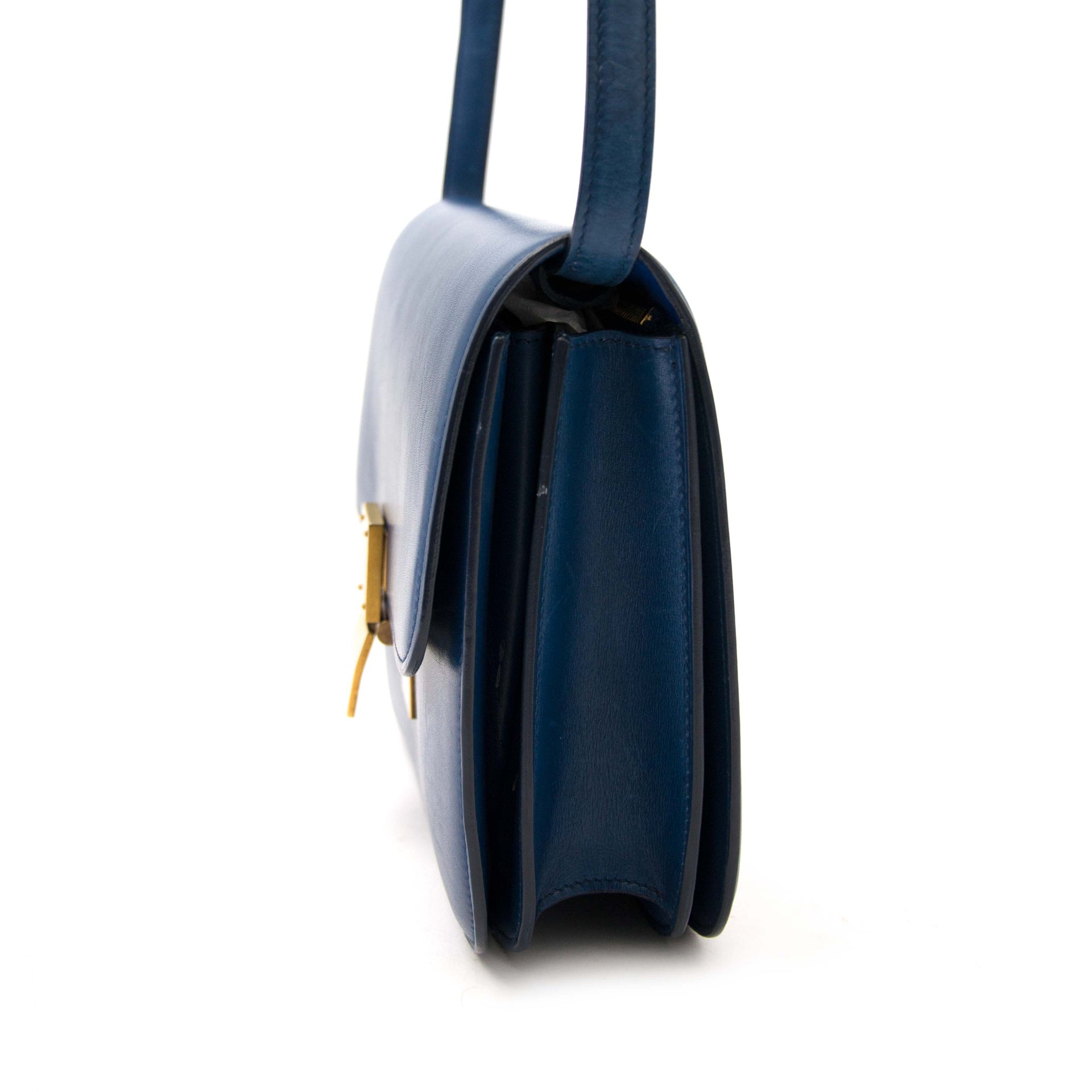 shop safe online your secondhand Celine Petrol Blue Box Bag