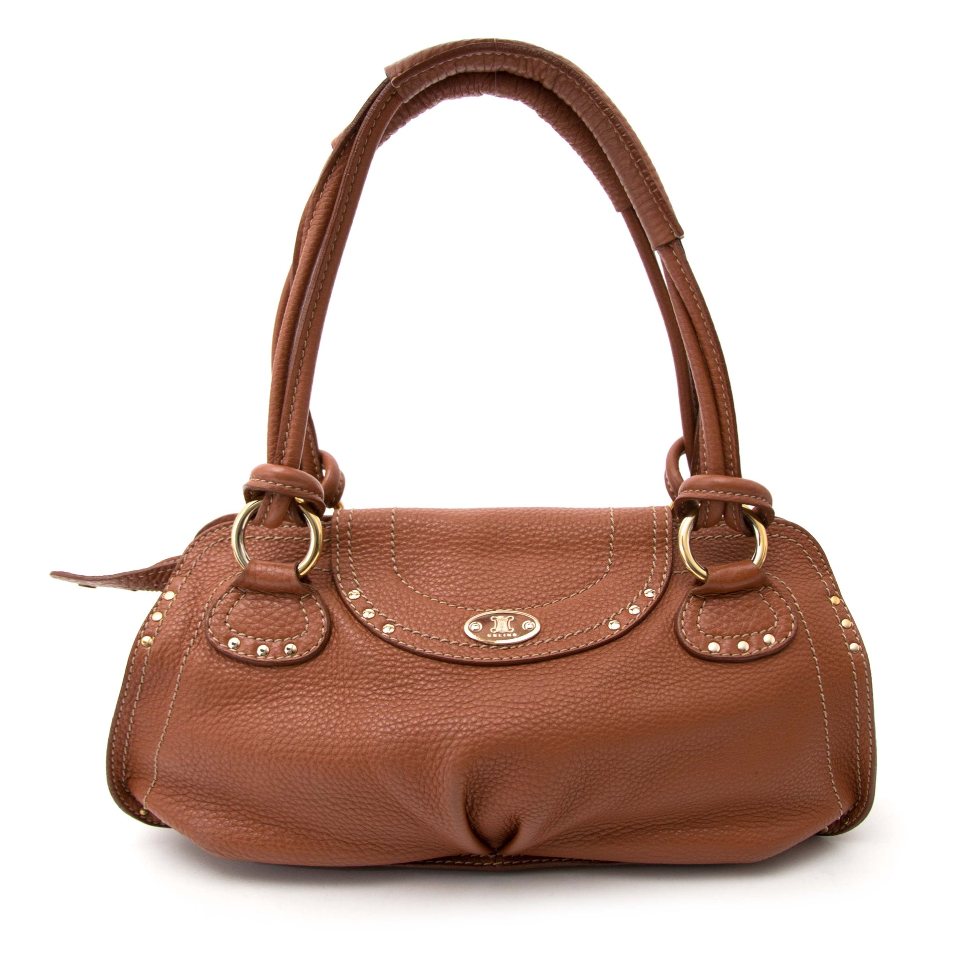shop safe and secure online at labellov.com for the best price celine brown shoulder bag