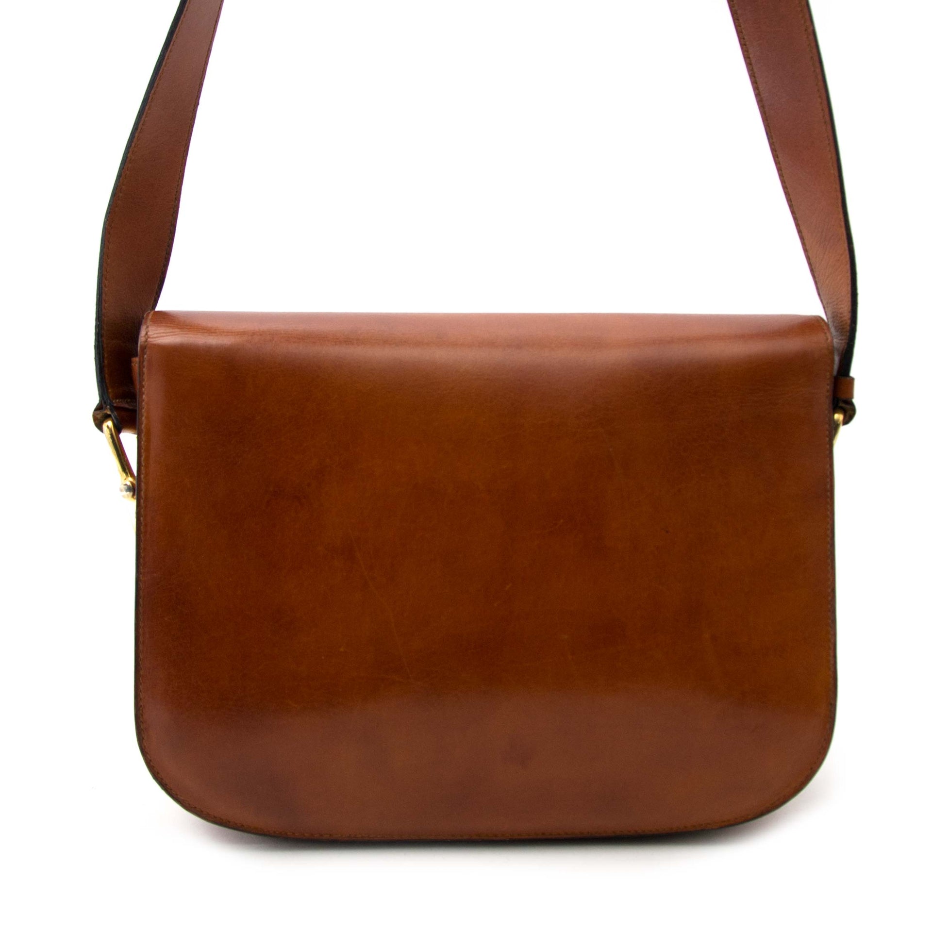 Acheter en ligne Céline Brown Box Bag chez labellov.com