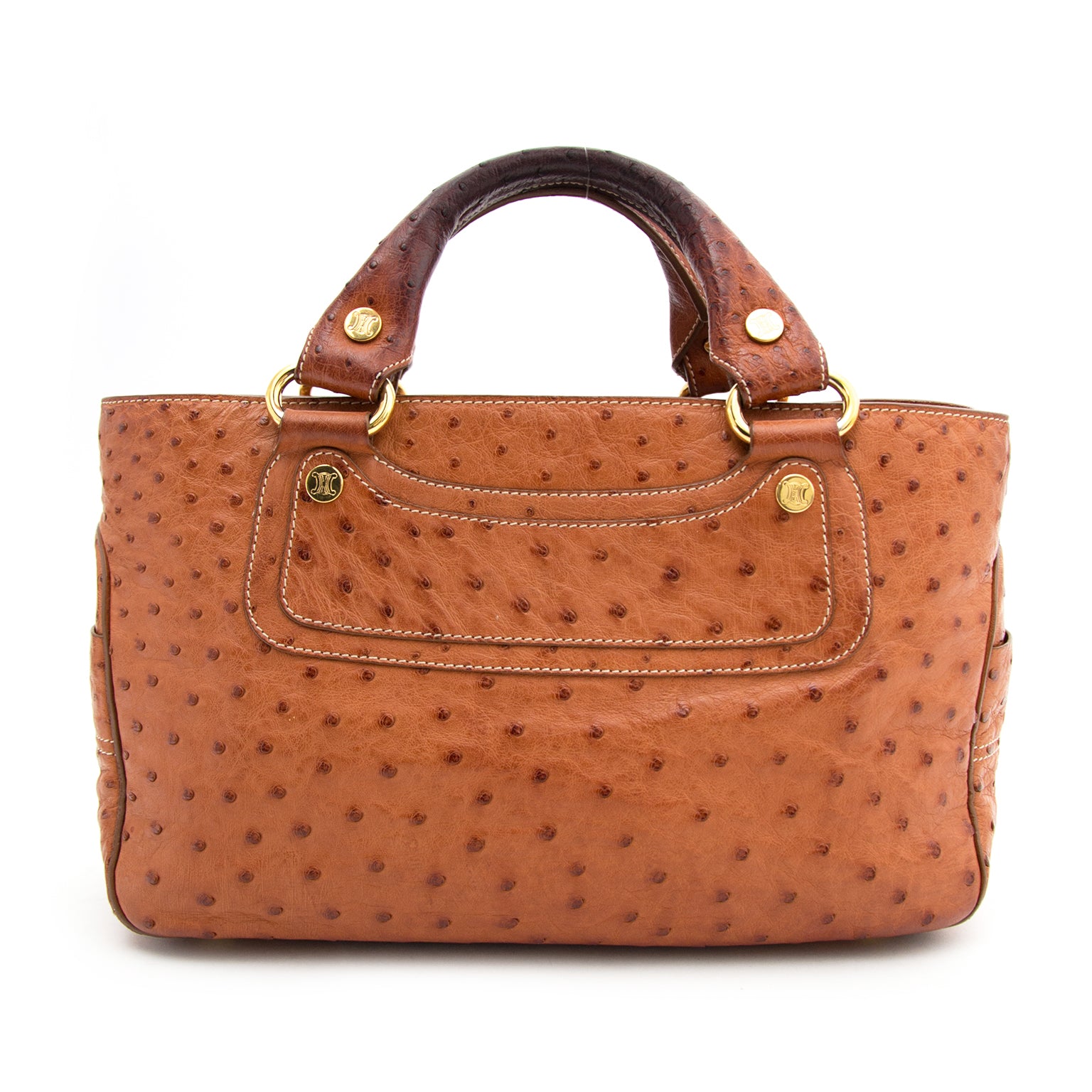 Acheter secur en ligne votre sac a mains en autruche Celine pour le meilleur prix