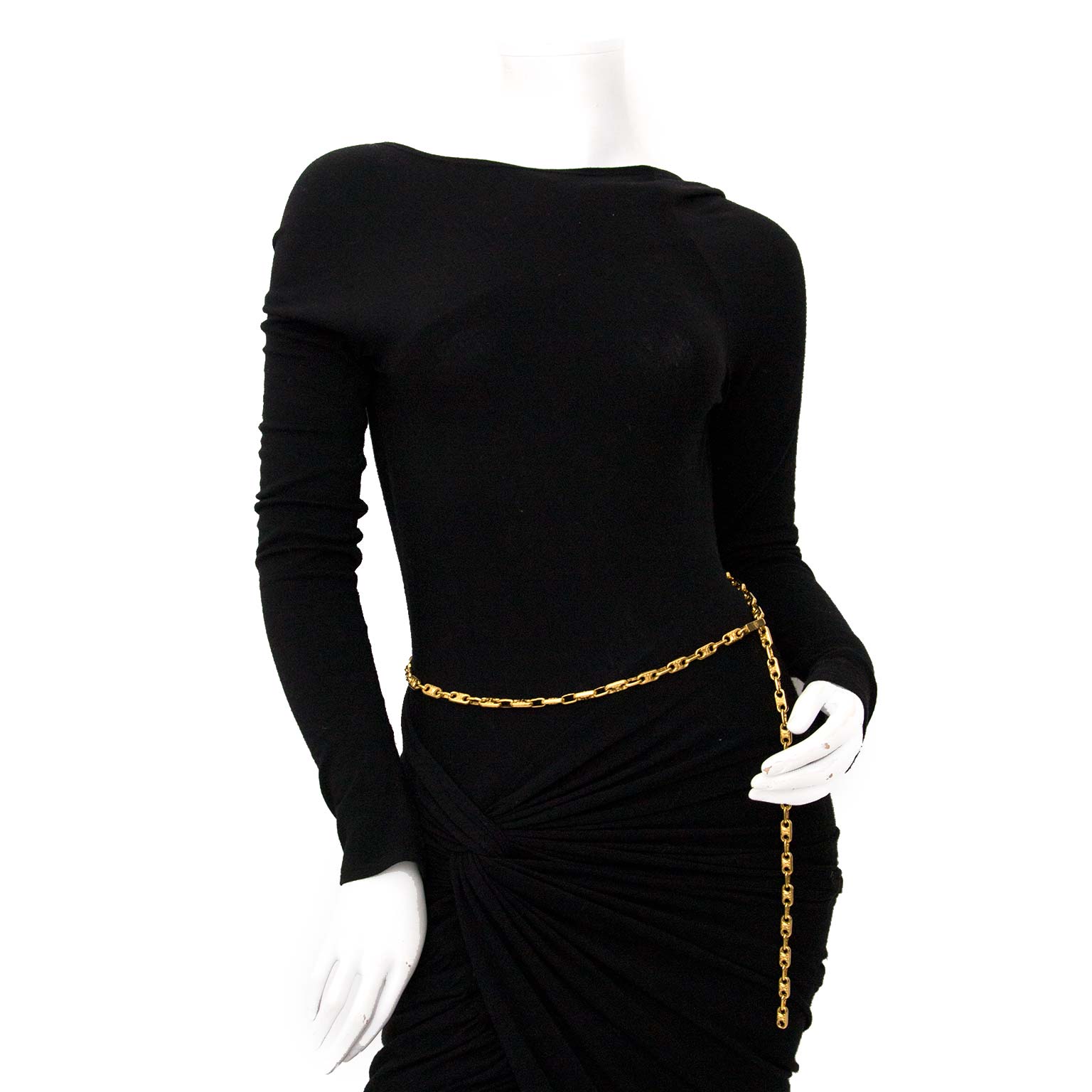 shop safe online your secondhand Celine Vintage Gold Belt