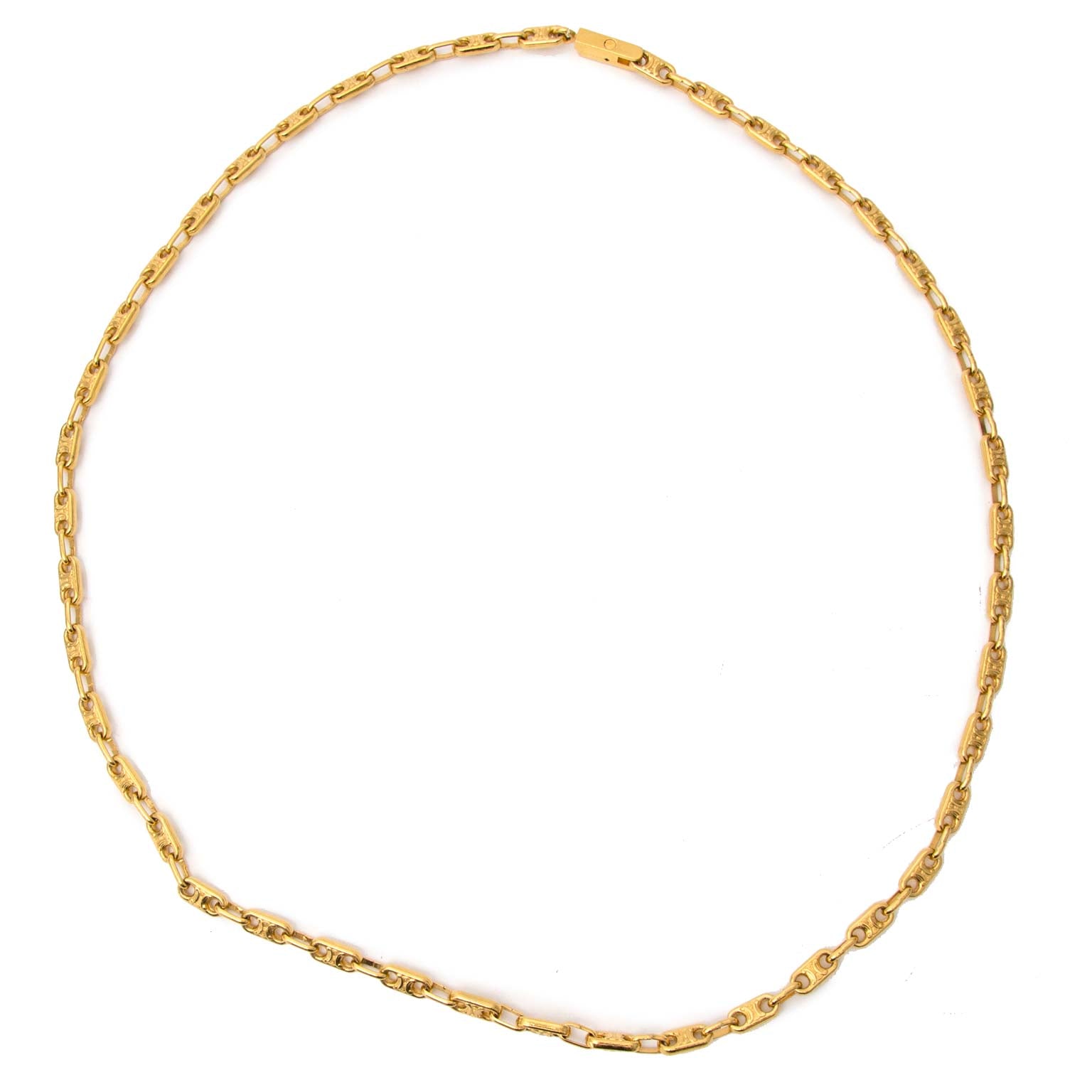 skip the waitinglist shop your Celine Vintage Gold Belt online at the best price
