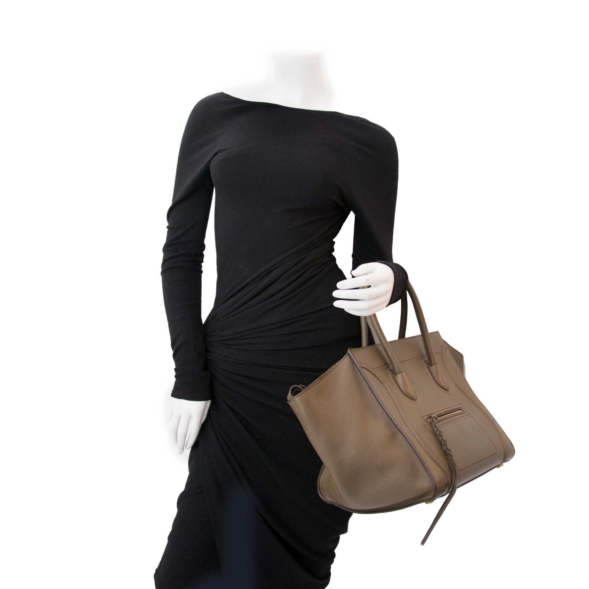 Acheter en ligne et en tout sécurité Celine Luggage tote bag d'occasion.