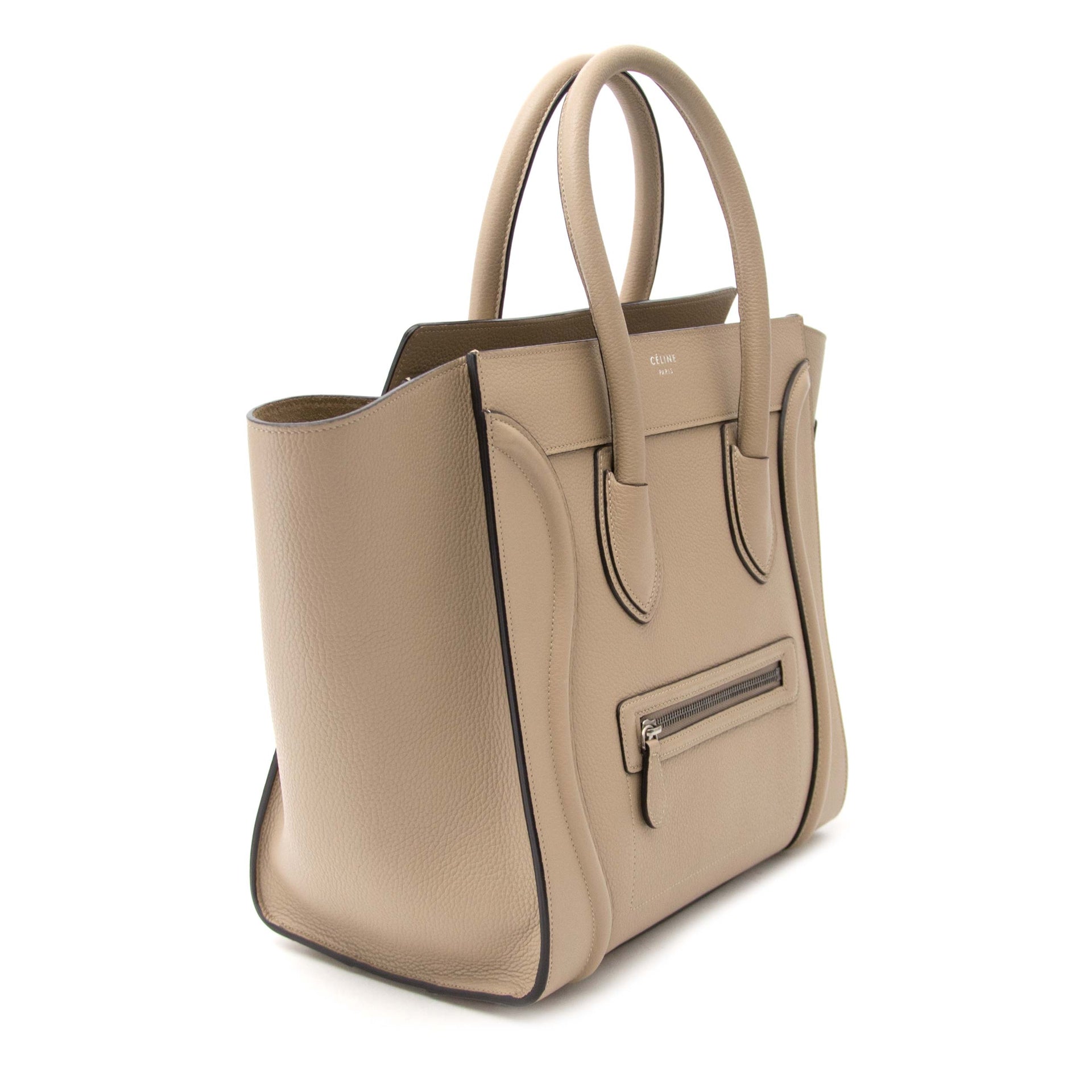 Celine Bagage Taupe Mini