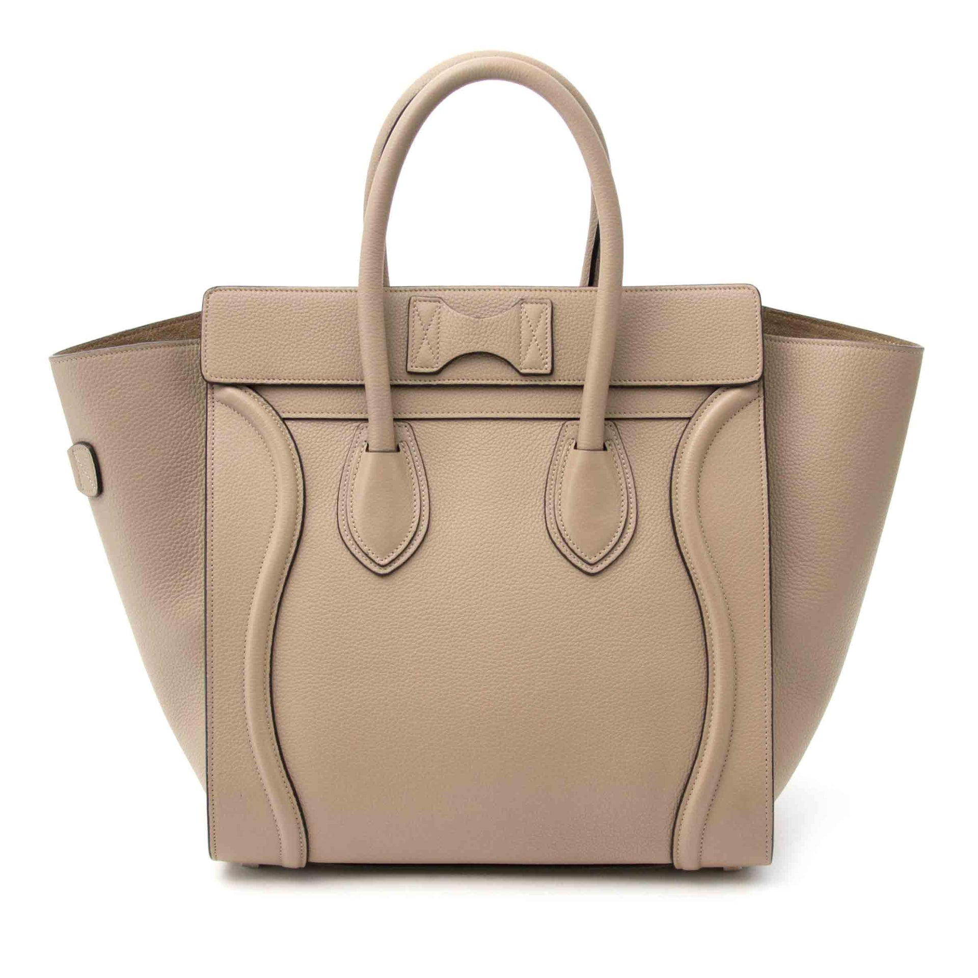 Celine Bagage Taupe Mini