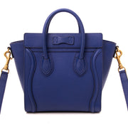 acheter en ligne seconde main sac a main Céline Nano Cobalt Blue Luggage Bag