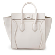 zoek jij veilig online aan de beste prijs Celine Luggage Mini White ?