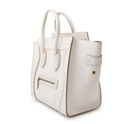 acheter pour le meilleur prix sac a main Celine Luggage Mini White