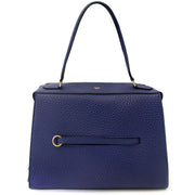 Buy an authentic Céline Indigo Medium Ring Bag Calfskin at the right price at LabelLOV vintage webshop. Safe and secure online shopping.