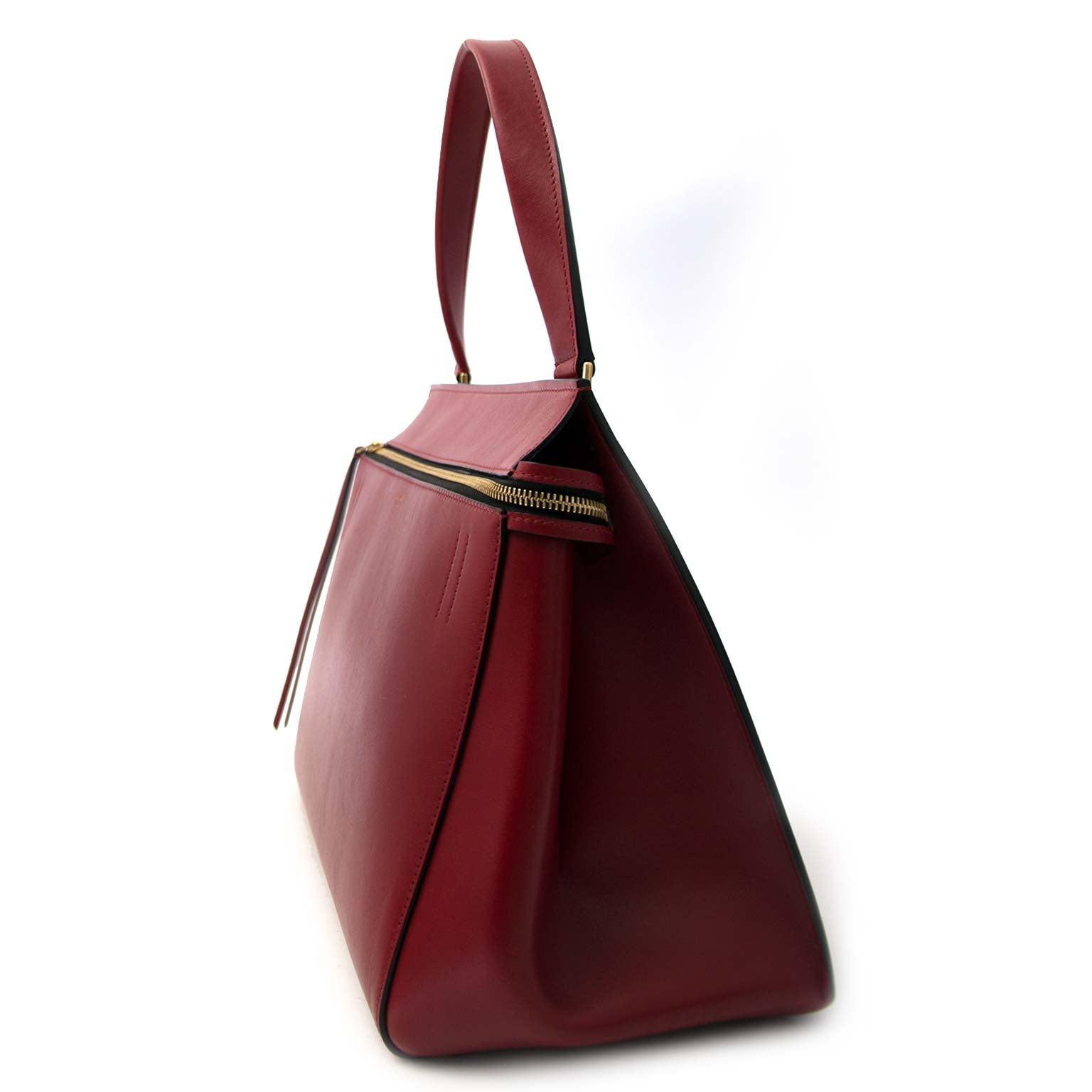 koop veilig online aan de beste prijs Celine Red Boxcalf Edge Bag