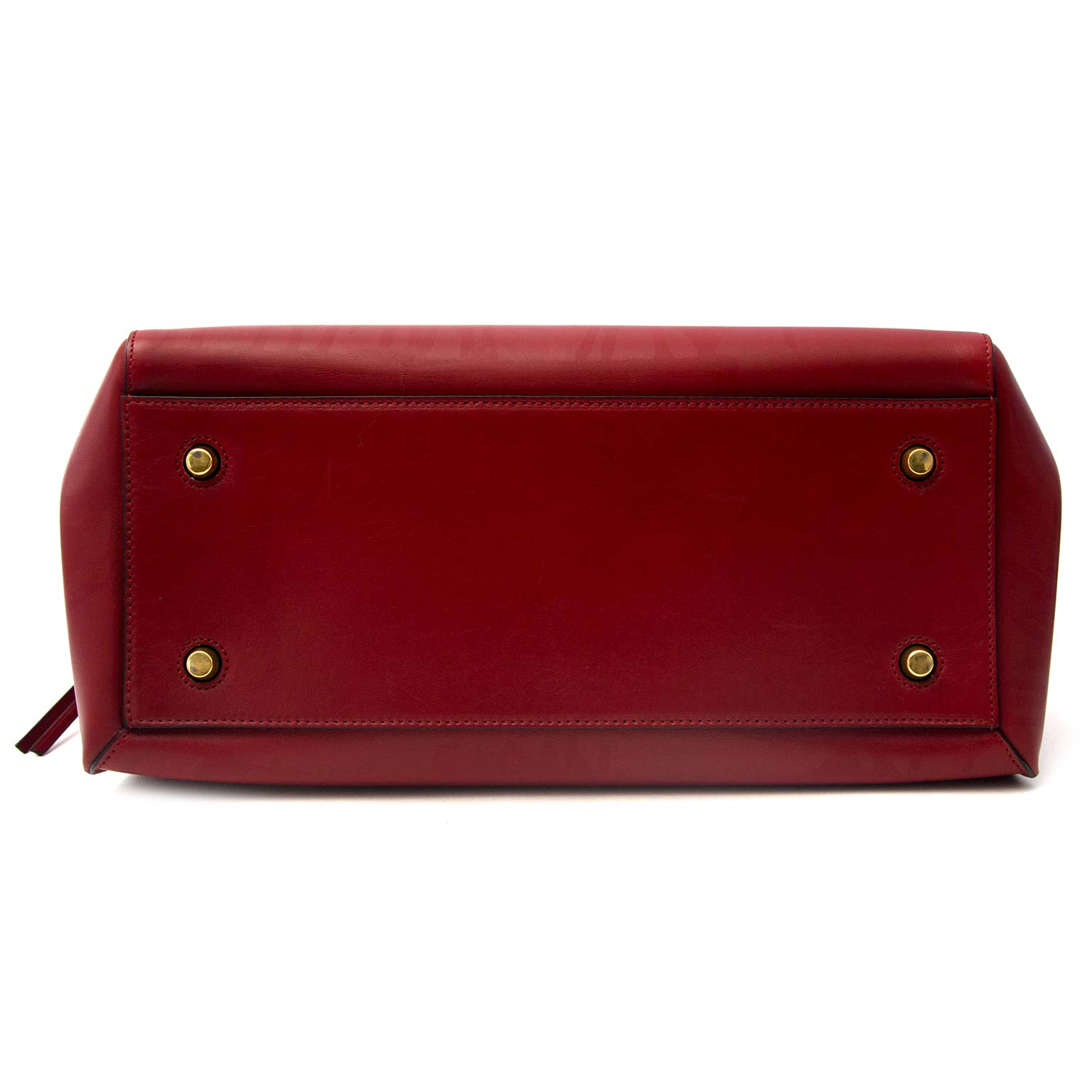acheter en ligne pour le meilleur prix Celine Red Boxcalf Edge Bag