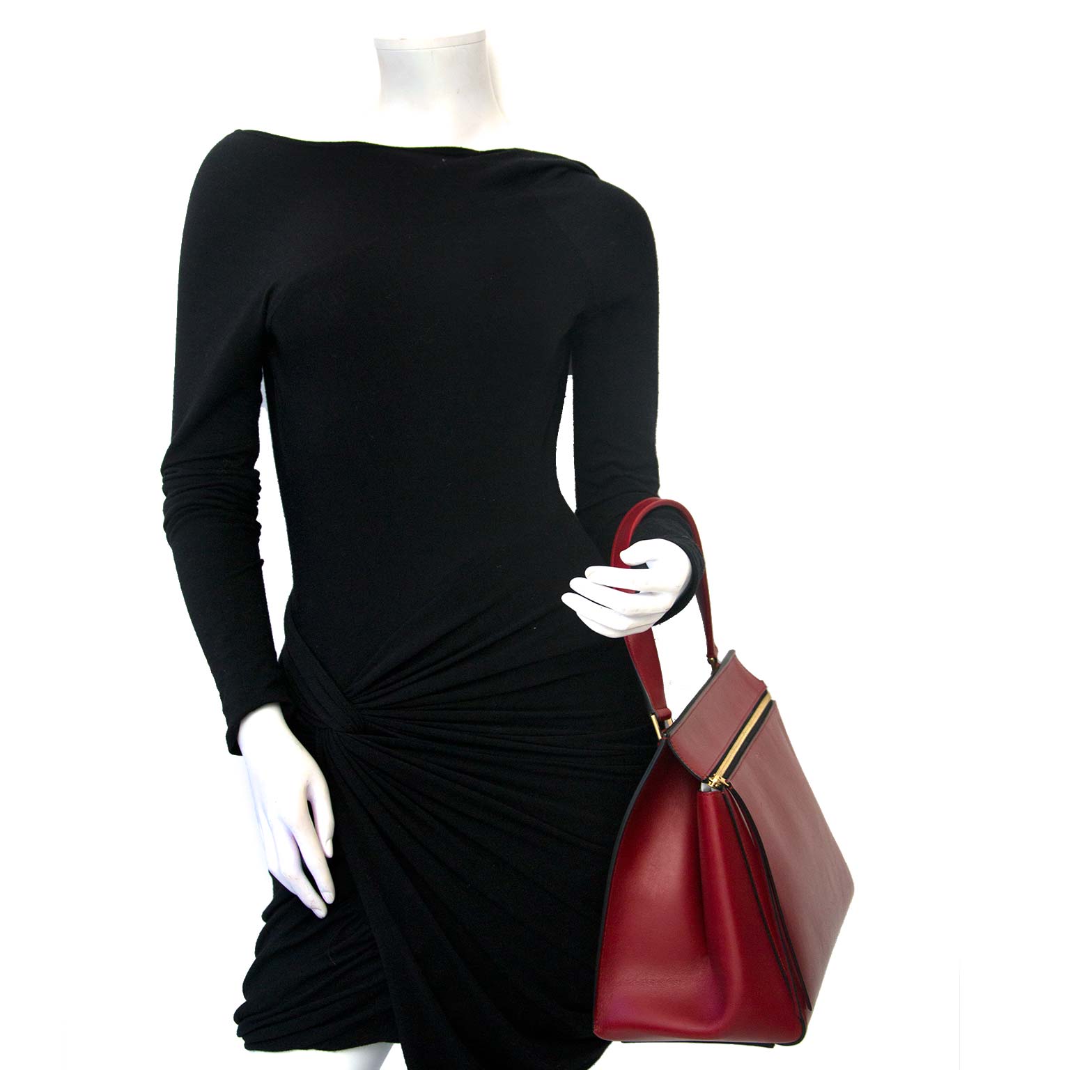 skip the waitinglist shop your Celine Red Boxcalf Edge Bag online at the best price