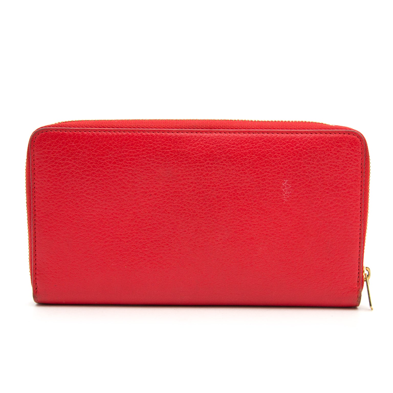 Buy Céline Red Zipped Multifunction Wallet at the right price at Labellov.com