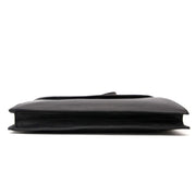 acheter en ligne chez labellov.com for the best price celine black woven leather clutch bag