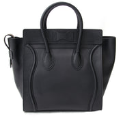 real real desigenr bags secondhand for the best price 100% authentic Celine Mini Luggage Black like new dustbag