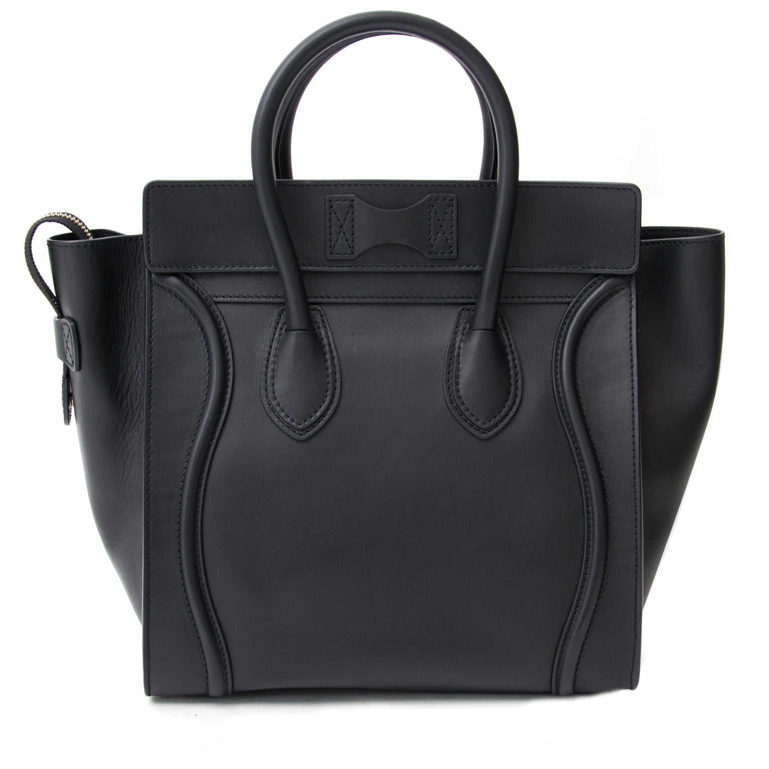 real real desigenr bags secondhand for the best price 100% authentic Celine Mini Luggage Black like new dustbag