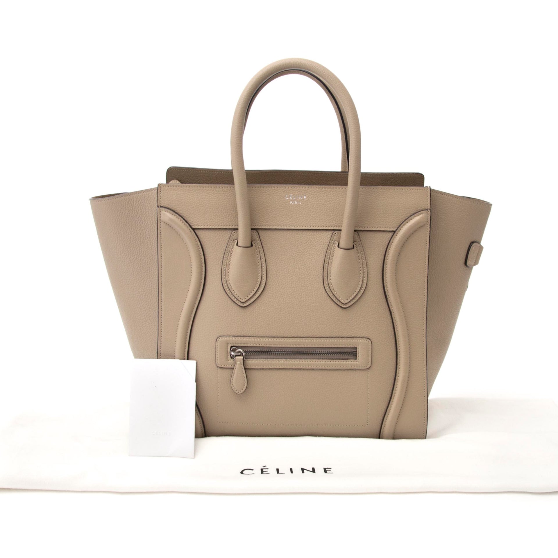 Celine Bagage Taupe Mini