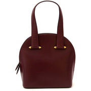 Buy authentic must de cartier bordeaux top handle bag at labellov vintage fashion webshop