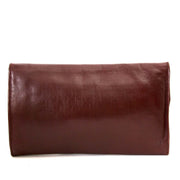 Cartier Bordeaux Leather Clutch