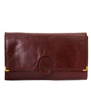 Cartier Bordeaux Leather Clutch te koop bij Labellov tweedehands luxe in Antwerpen
