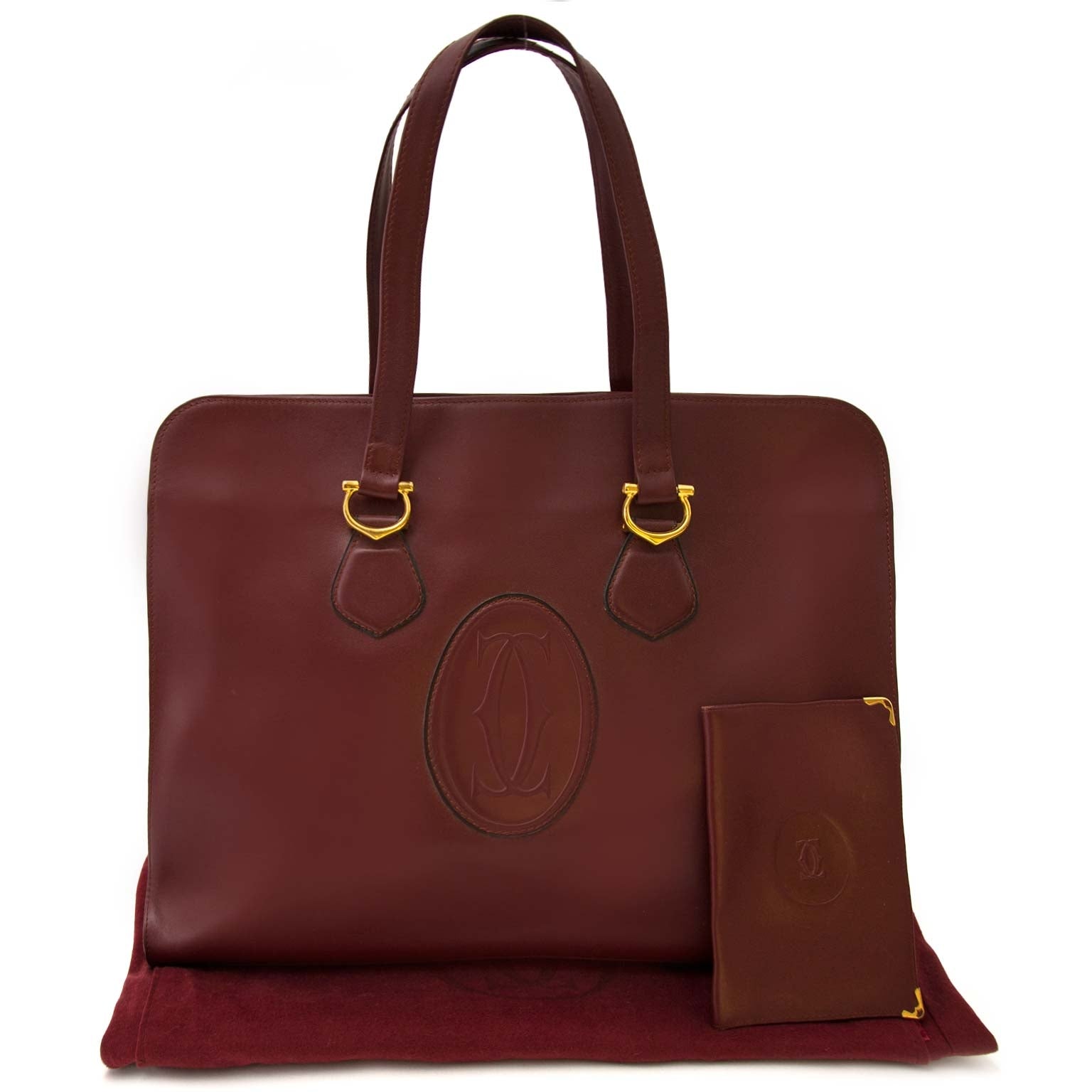 buy Cartier Burgundy Shopper at labellov for the best price