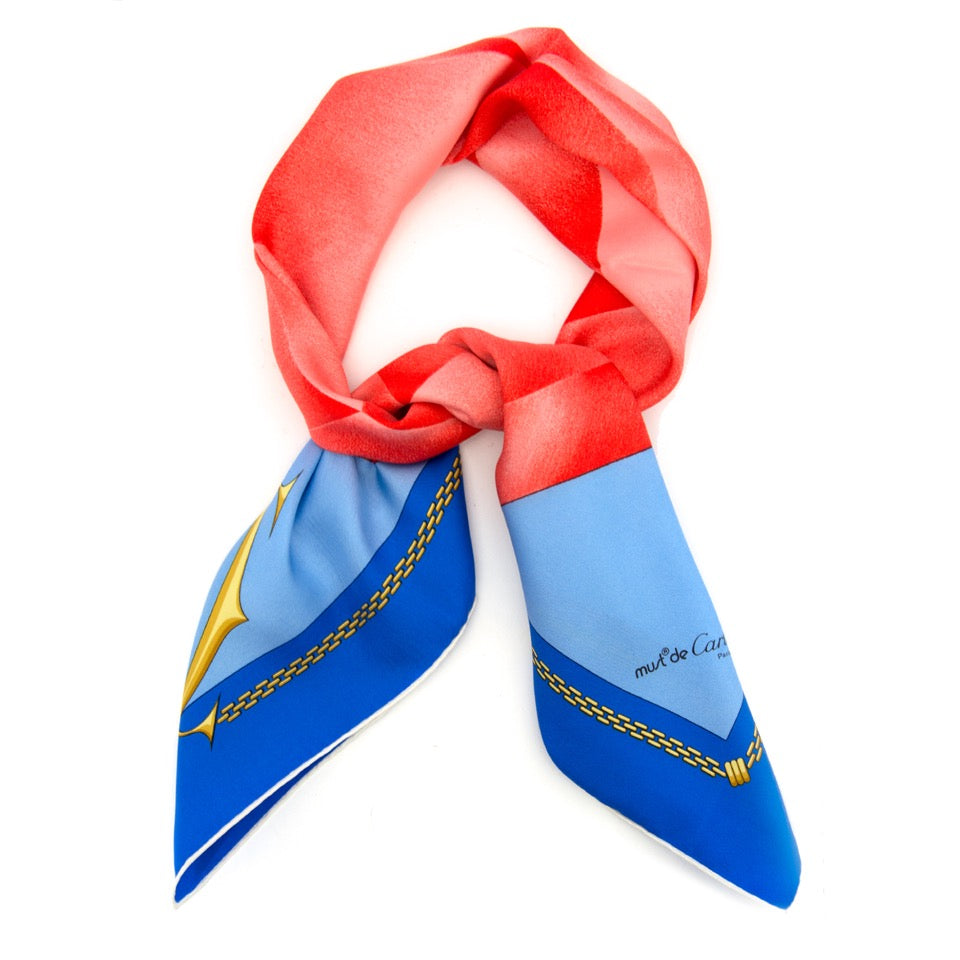 Cartier scarf silk